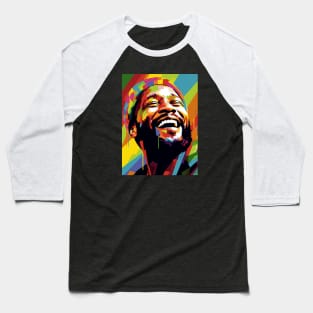 Marvin Gaye Smile Baseball T-Shirt